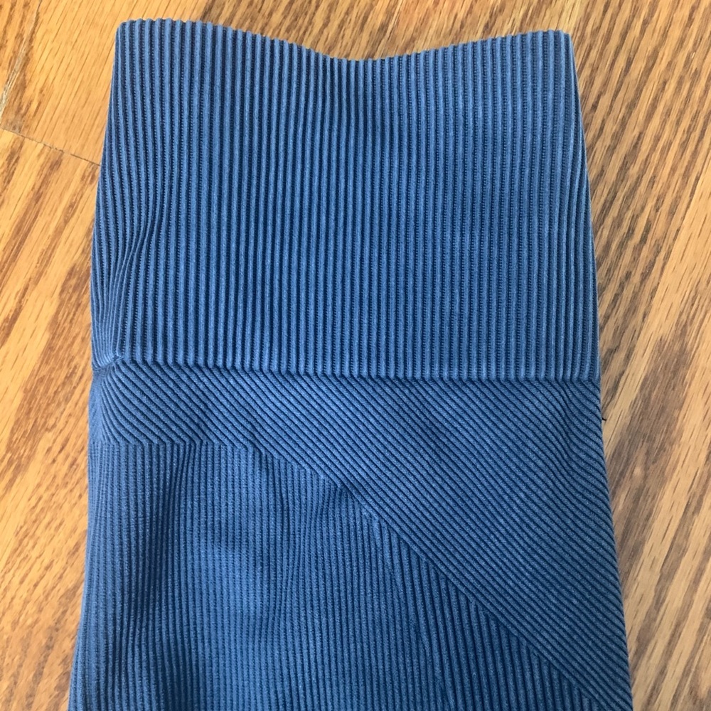 Ribbed Navy leggings